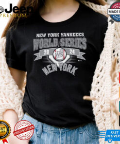 New York Yankees 2024 World Series Participant Arch Banner T Shirt