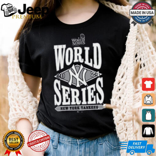 New York Yankees 2024 World Series Participant Diamond Stack T Shirt