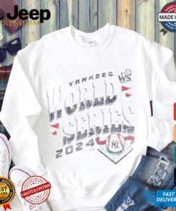 New York Yankees 2024 World Series Participant Flag T Shirt