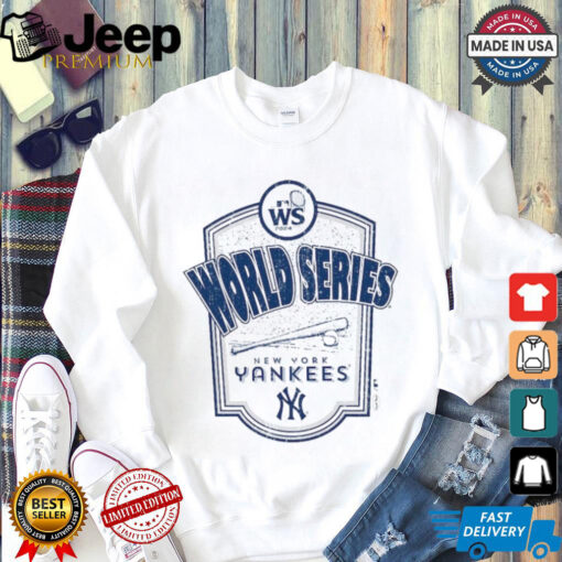 New York Yankees 2024 World Series Raglan Softhand T Shirt