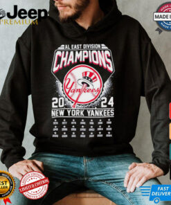 New York Yankees AL East Division Champions 2024 3D T Shirt