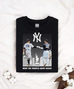 New York Yankees Aaron Judge And Greg Allen Make The Yankees Great again Shirt