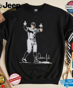 New York Yankees Aaron Judge superstar pose signature shirt