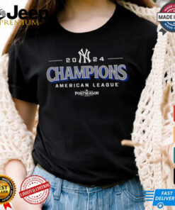 New York Yankees Fanatics 2024 American League Champions Roster T Shirt