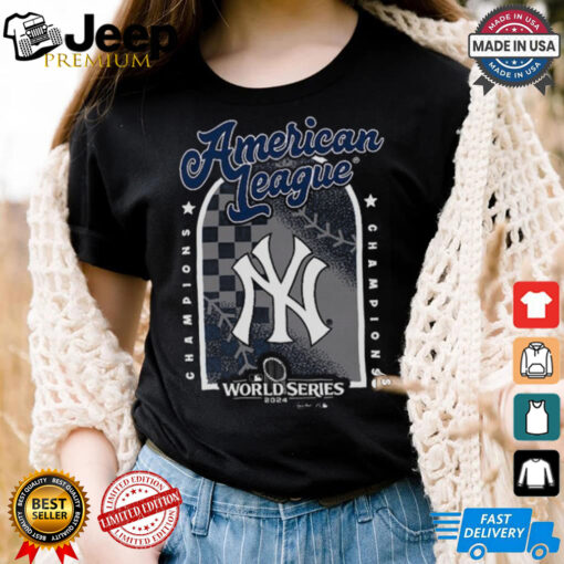 New York Yankees Fanatics 2024 American League Champions T Shirt