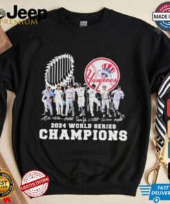 New York Yankees Friends Players 2024 World Series Champions Shirt