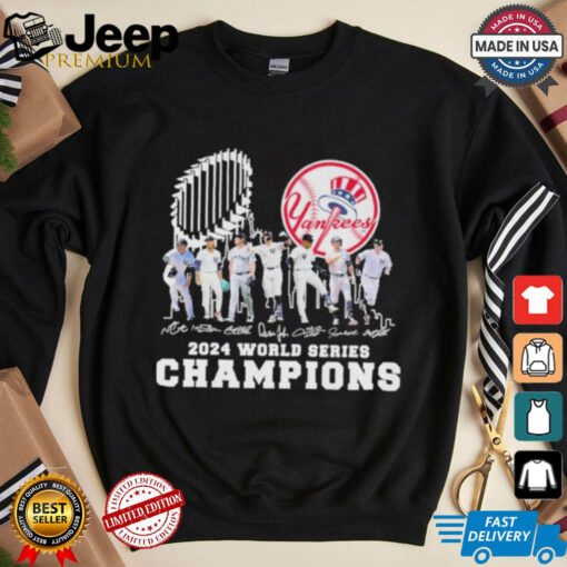 New York Yankees Friends Players 2024 World Series Champions Shirt