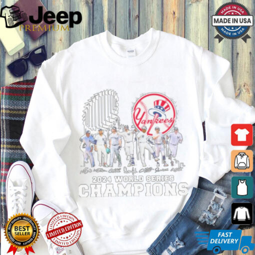 New York Yankees Friends Players 2024 World Series Champions Shirt