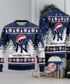 New York Yankees Funny Christmas Ugly Sweater
