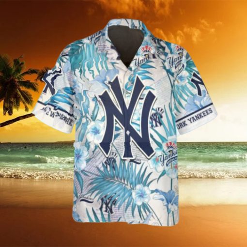 New York Yankees Hawaiian Shirt, MLB Hawaiian Shirt Gift For Fans