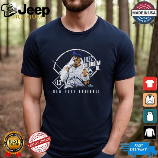 New York Yankees Jazz Chisholm Jr number 13 ballpark shirt