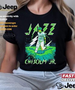 New York Yankees Jazz Chisholm Jr the electricity shirt