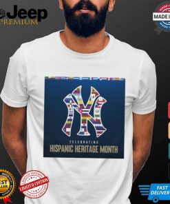 New York Yankees MLB Celebrating Happy Hispanic Heritage Month Poster t shirt