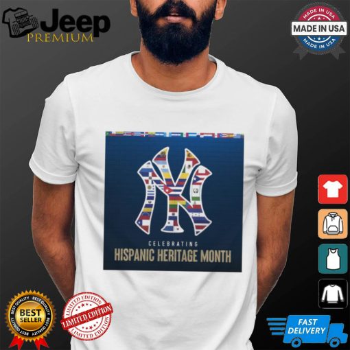 New York Yankees MLB Celebrating Happy Hispanic Heritage Month Poster t shirt