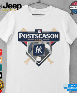 New York Yankees MLB Postseason 2024 logo shirt