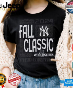 New York Yankees Majestic Threads 2024 World Series T Shirt