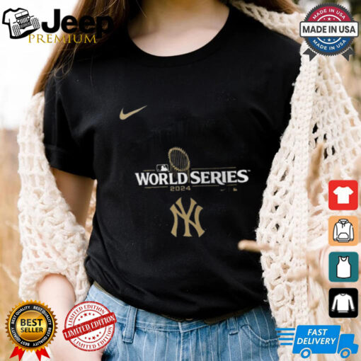 New York Yankees Nike 2024 World Series Trophy T Shirt