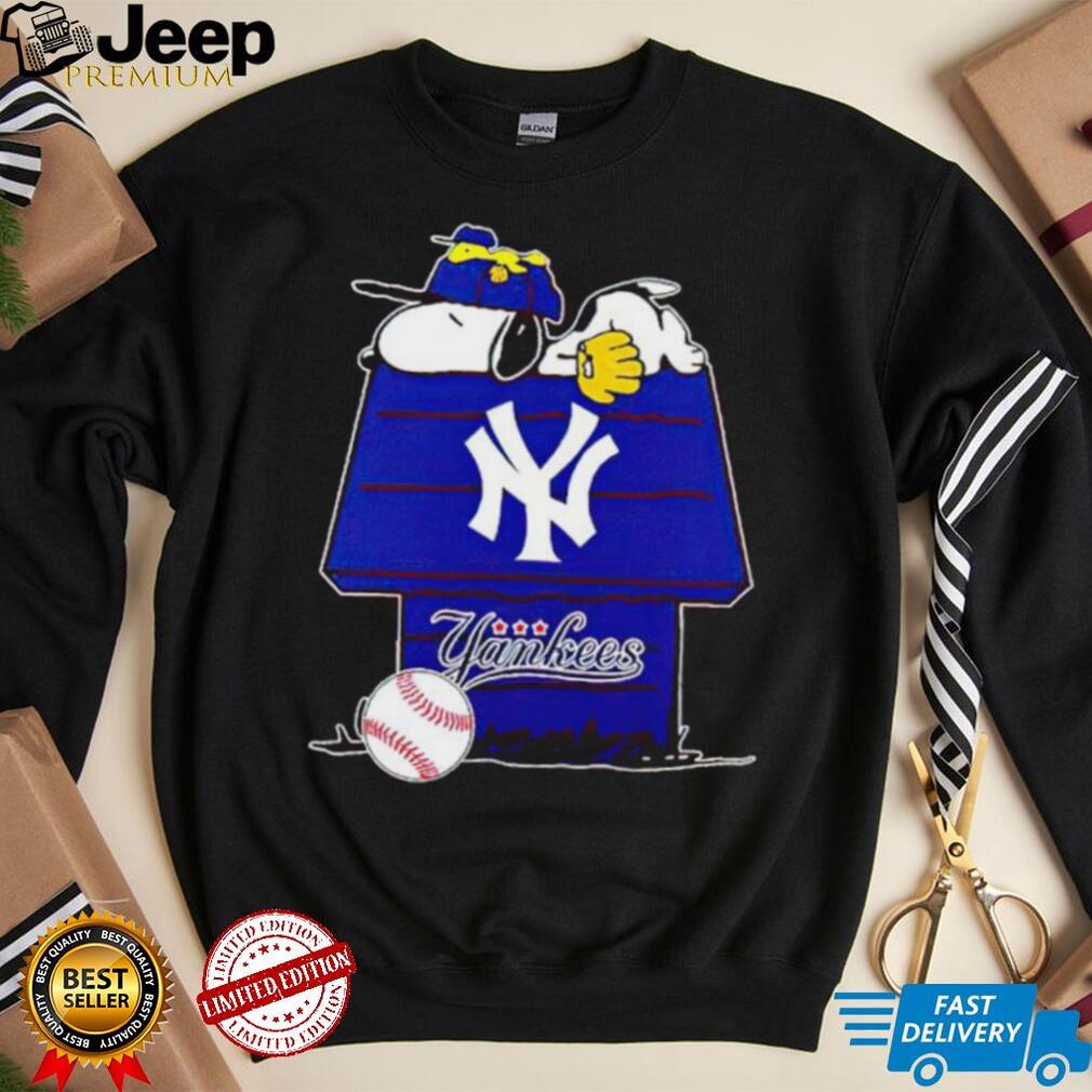 New York Yankees Snoopy And Woodstock The Peanuts Baseball shirt