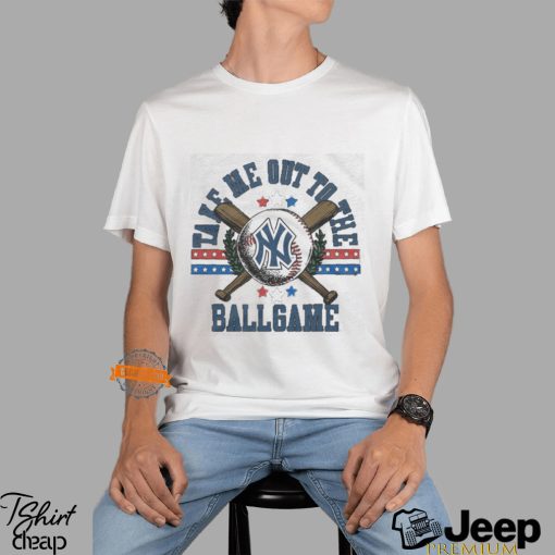 New York Yankees Take Me Out To The Ballgame Shirt