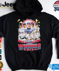 New York Yankees Team 2024 American League Division Series Winners Signatures T shirt