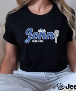 New York Yankees Thank John 1989 2024 shirt