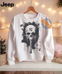 New York Yankees skull baseball shirt