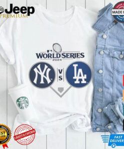 New York Yankees vs. Los Angeles Dodgers 2024 World Series Dueling Shirt