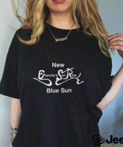 New eternity’s sunrise blue sun shirt