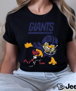 New york giants garfield cat grumpy football player shirt