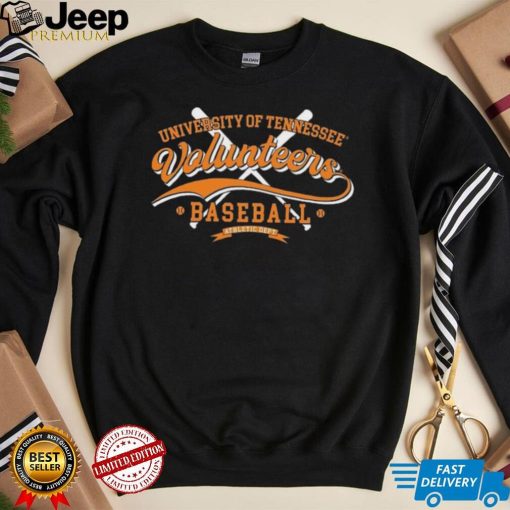 Newborn & Infant Garb Black Tennessee Volunteers Otis Baseball Shirt