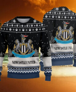 Newcastle United The Magpies England Premier League Christmas Ugly Sweater