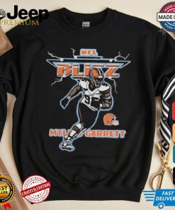 Nfl Blitz Browns Myles Garrett Shirt