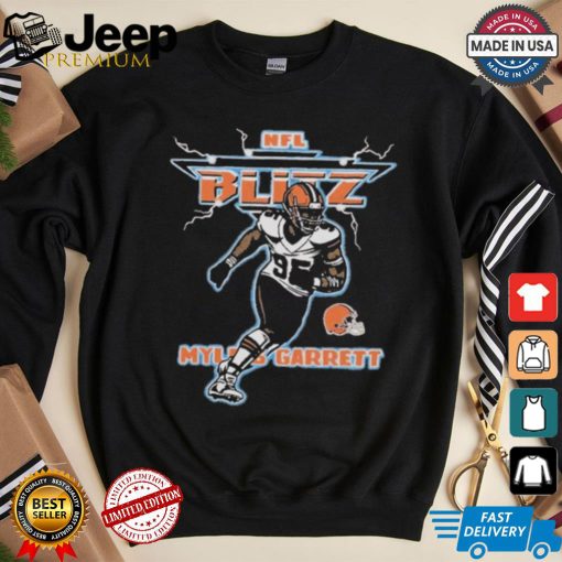 Nfl Blitz Browns Myles Garrett Shirt