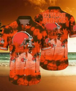 Nfl Cleveland Browns Hawaiian Shirt 3D Printed Aloha Shirt Limited Shirt