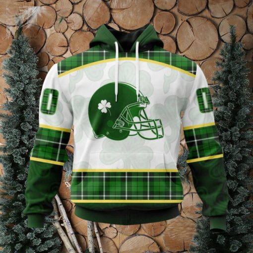 Nfl Cleveland Browns Special Design Part For St. Patrick Day Hoodie 3D All Over Print