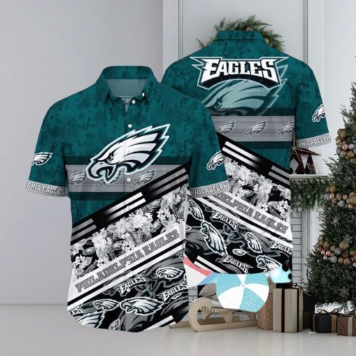 Nfl Philadelphia Eagles Hawaiian Shirt Beach Gift For Football Fans