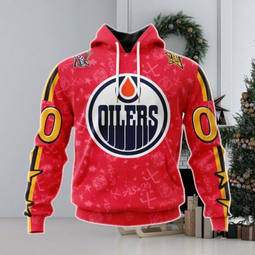 Nhl Edmonton Oilers Special 2024 All star Game Design Hoodie