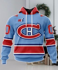 Nhl Montreal Canadiens Special City Connect Design Hoodie