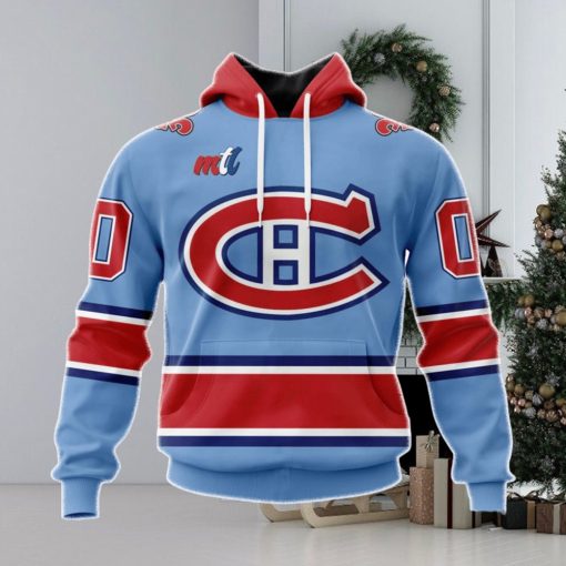 Nhl Montreal Canadiens Special City Connect Design Hoodie