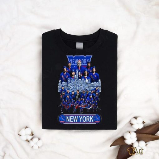 Nhl New York Rangers All Team Members T shirt