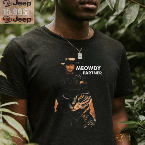 Nice Clint eastwood meowdy partner vintage shirt