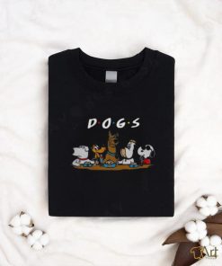 Nice Friends Party Dog Cartoon Tv Series Shirt