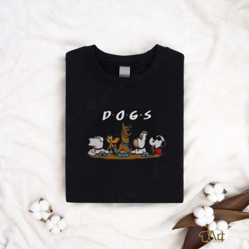 Nice Friends Party Dog Cartoon Tv Series Shirt