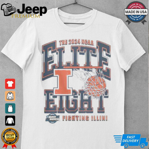 Nice Illinois MBB 2024 Elite Eight T Shirt