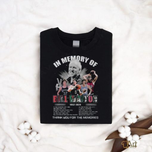 Nice In Memory Of Bill Walton 1952 2024 T Shirt