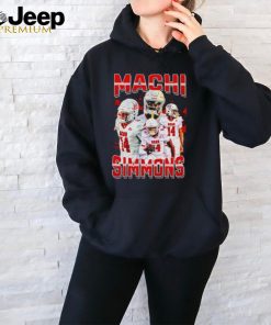 Nice Machi Simmons football vintage shirt