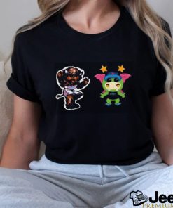 Nice Orlando Magic VS Oklahoma City Thunder NBA 2024 mascot cartoon basketball shirt
