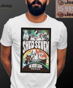 Nice Shed seven 19th and 20th july 2024 museum gardens york shirt