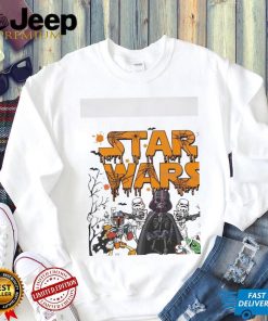 Nice Vintage star wars halloween disney family 2024 shirt