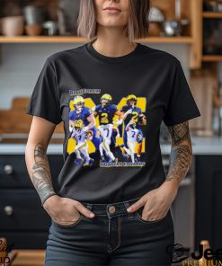 Nice blake Corum and Donovan Edwards Michigan Wolverines football graphic shirt